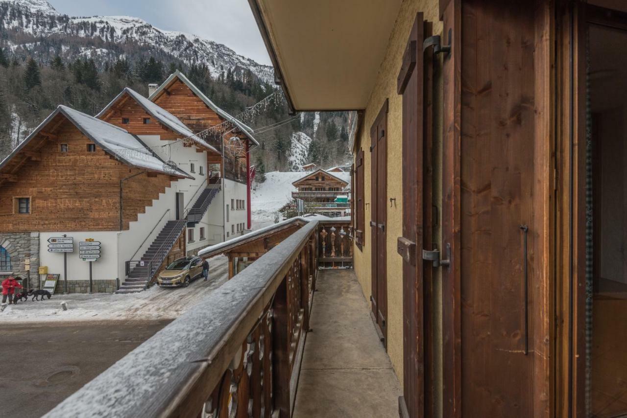 Appartement T2 Les Houches Pied Des Pistes Exterior foto